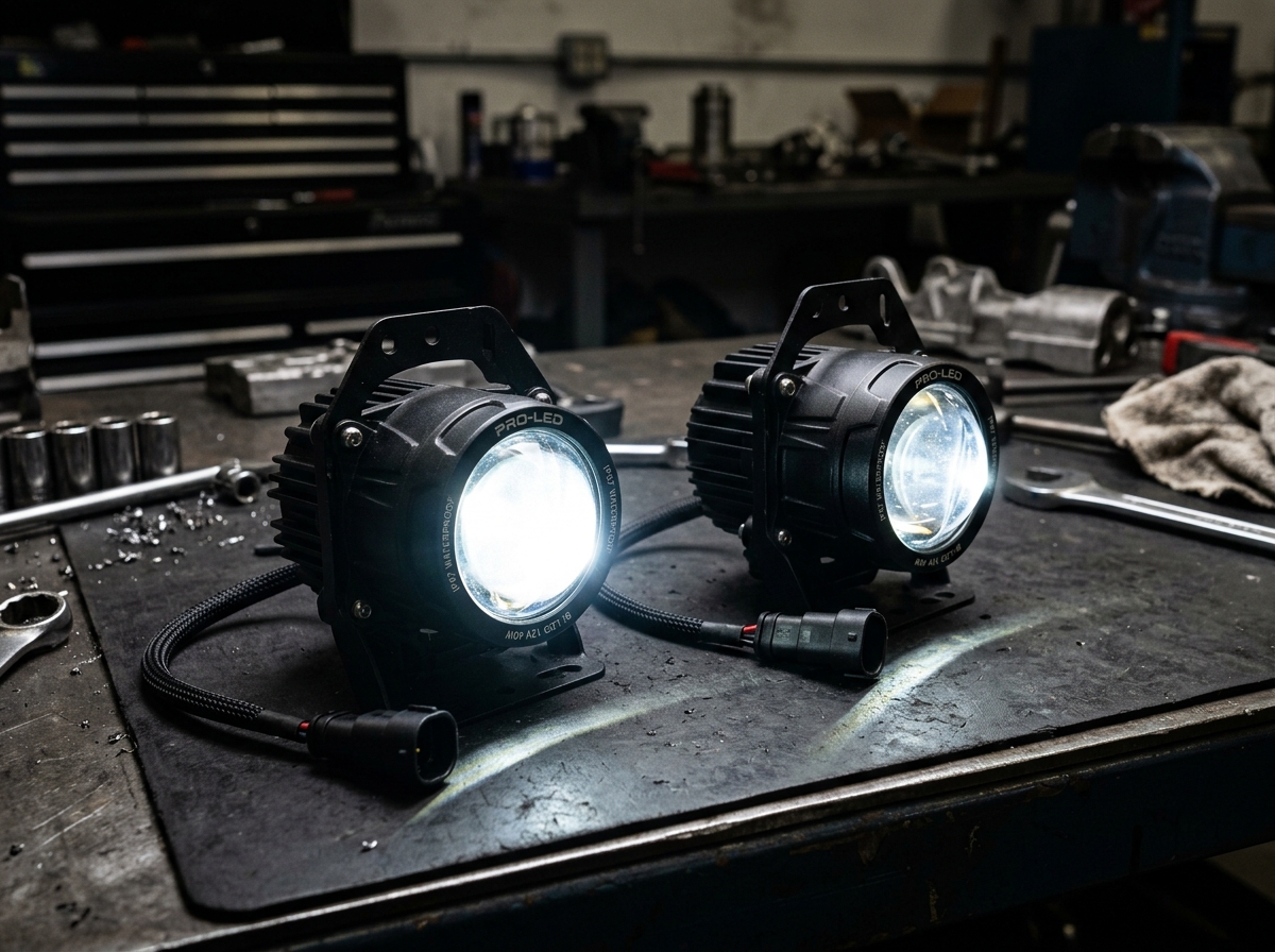 Bi-LED High-Beam Fog Projectors