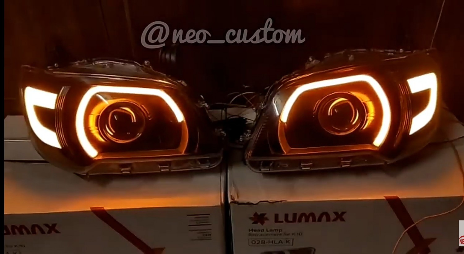 Custom headlamps for sale cars