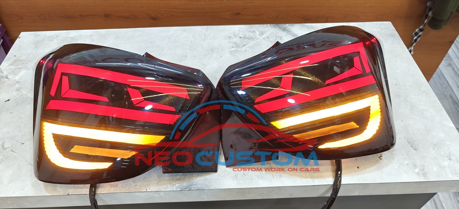 Hyundai Grand i10 Full Smoke Matrix Taillight (2013-2017)