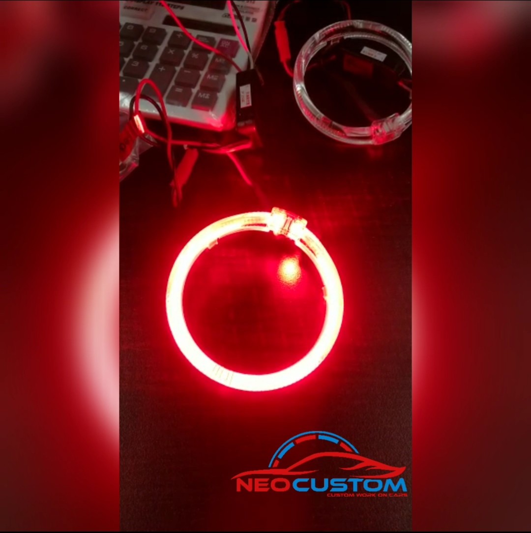 Crystal Ring 90mm ( Red )