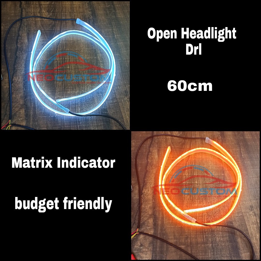 Open Headlight DRL 60Cm