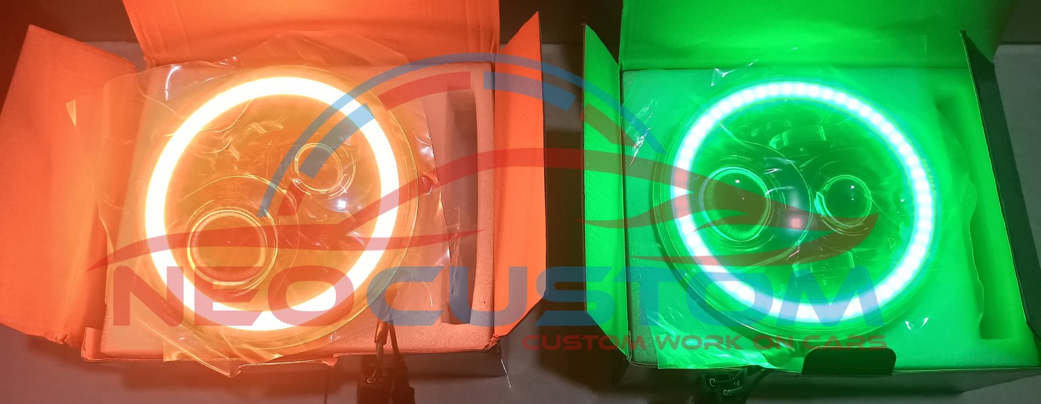 App Control Headlight For Thar Jeep Wrangler