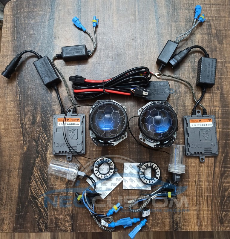 Hella projector Kit 3'Inch Honeycomb Lens