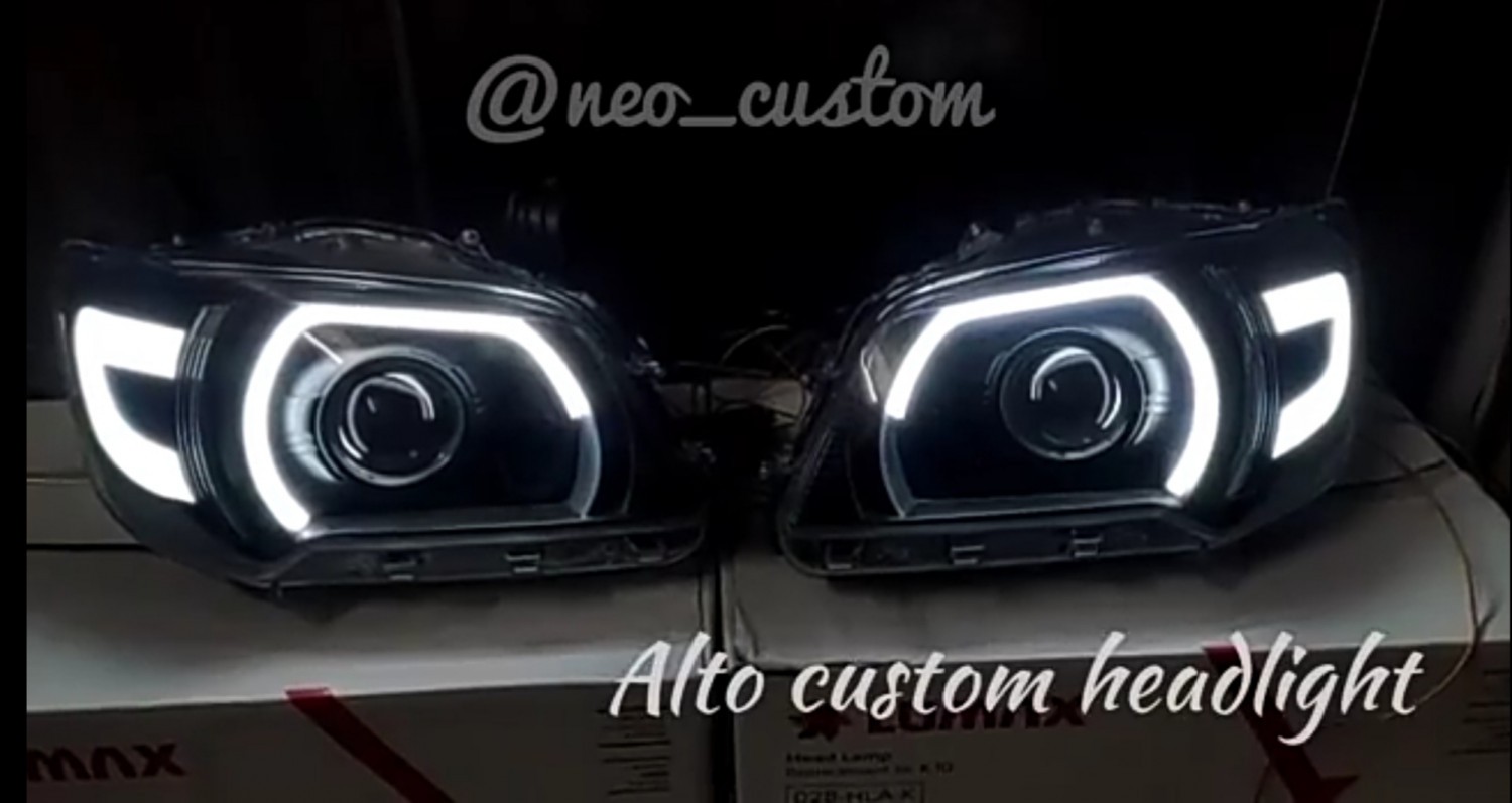 Alto k10 deals front light price